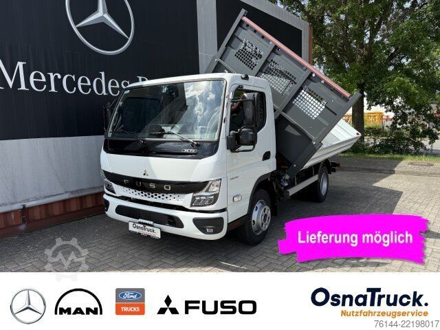 Driezijdige kipper bestelwagen MITSUBISHI Canter 7C15AMT 3-Seitenkipper Autom,Nutzl.3785KG