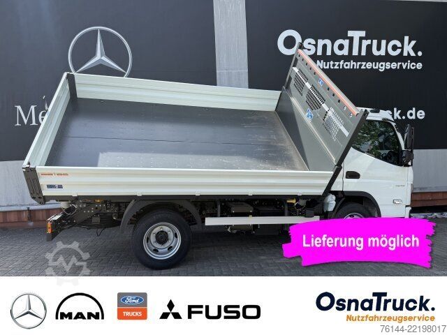 Driezijdige kipper bestelwagen MITSUBISHI Canter 7C15AMT 3-Seitenkipper Autom,Nutzl.3785KG