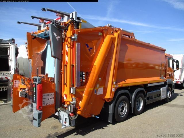 Vuilniswagen MAN TGS 28.320 6x2-4 BL HS HL Olympus 21 - Omni-DEKA