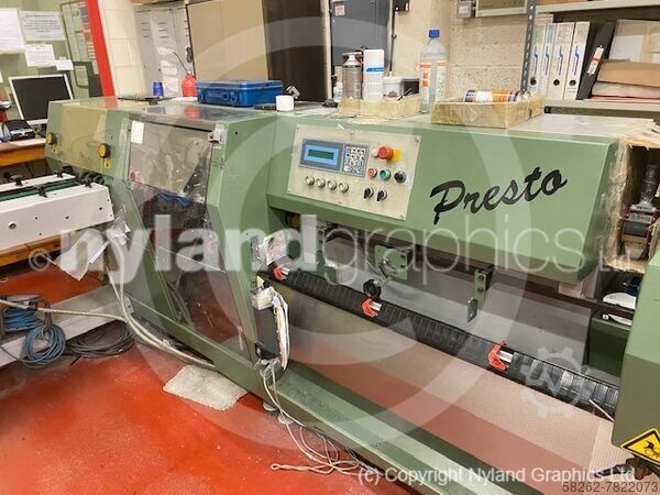 Muller Martini Zadelstikkers Muller Martini Presto saddle stitcher 1550 - 1996