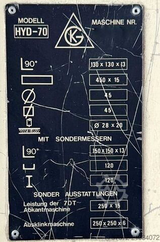  Geka Hydracrop-70/SD