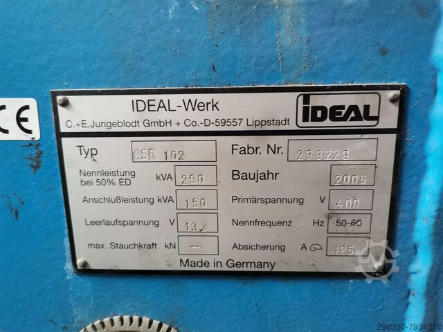 KOORDINÁTAHEGESZTŐ GÉP Ideal CSR102