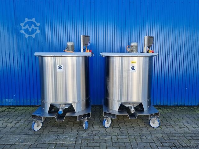 Roertank van roestvrij staal Tank Inox Behälter GmbH SPBA1000RWP