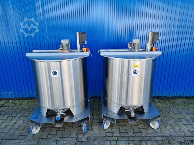 Roertank van roestvrij staal Tank Inox Behälter GmbH SPBA1000RWP