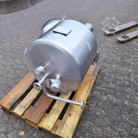 100 liter tank van V2A ABAB Allgemeine Behälter- u. Apparate Bau 9326