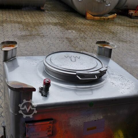 445 liter IBC container gemaakt van V2A Umformtechnik Hausach (UCON) 9332