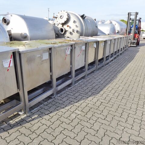 590 liter stortgoedcontainer van V2A  9329