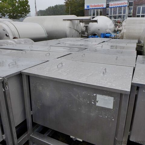 590 liter stortgoedcontainer van V2A  9329