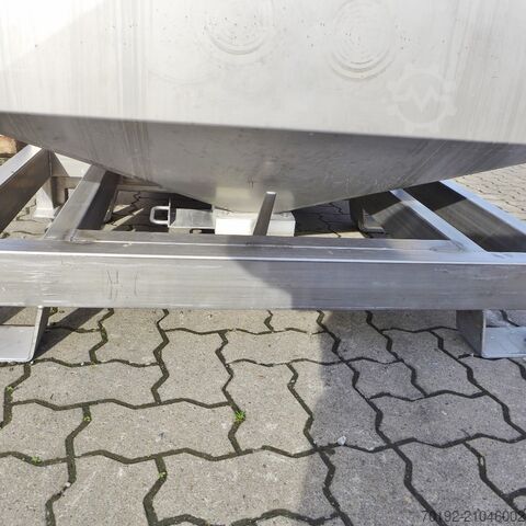 590 liter stortgoedcontainer van V2A  9329