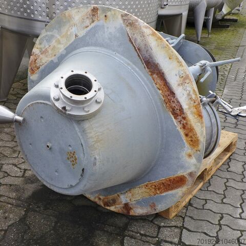 300 liter roerwerktank (poedermenger) van V4A met propellorroerwerk  9321