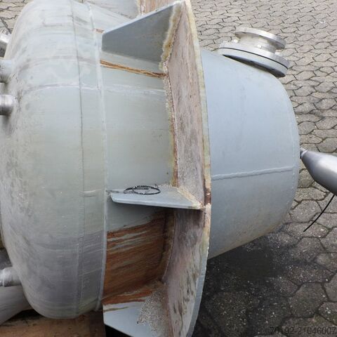 300 liter roerwerktank (poedermenger) van V4A met propellorroerwerk  9321