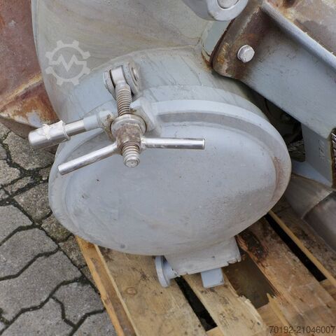 300 liter roerwerktank (poedermenger) van V4A met propellorroerwerk  9321
