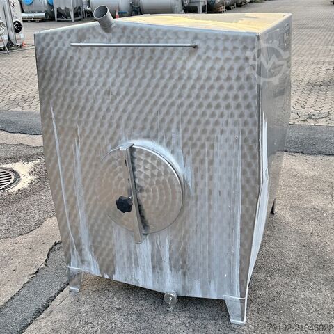 1700 liter tank van V2A  9306