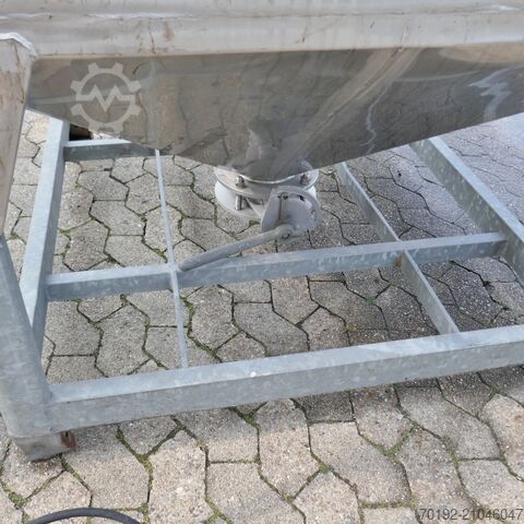 1950 liter container gemaakt van V2A Umformtechnik Hausach (UCON) 9301