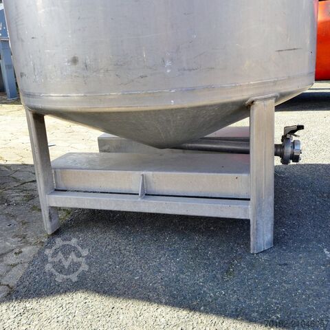 1000 liter container gemaakt van V4A Umformtechnik Hausach (UCON) 9289