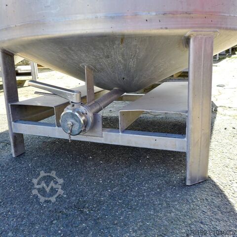 1000 liter container gemaakt van V4A Umformtechnik Hausach (UCON) 9289