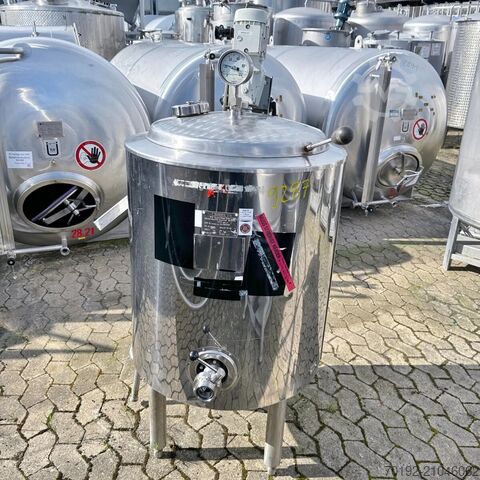 160 liter geïsoleerde roerwerktank van V2A met propellerroerwerk  9287