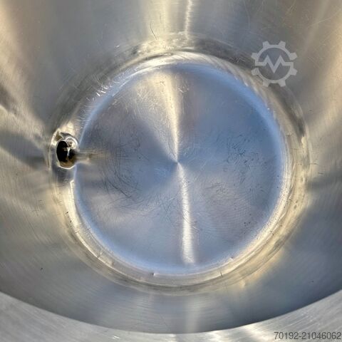 160 liter geïsoleerde roerwerktank van V2A met propellerroerwerk  9287