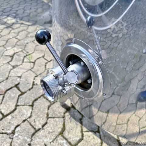 160 liter geïsoleerde roerwerktank van V2A met propellerroerwerk  9287