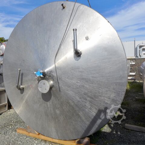 25000 liter tank gemaakt van V2A met zijdelings propeller roerwerk  9277