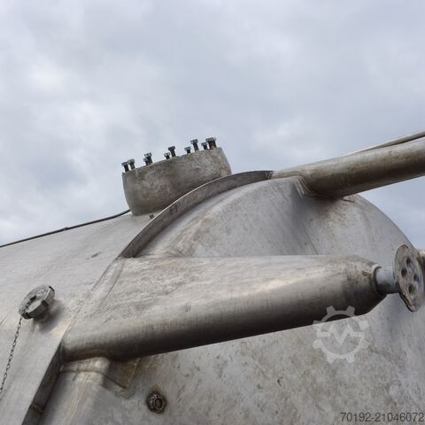 25000 liter tank gemaakt van V2A met zijdelings propeller roerwerk  9277