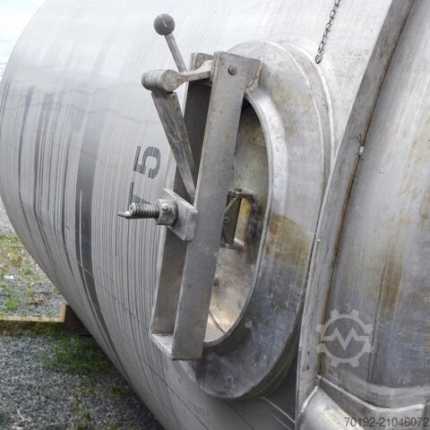 25000 liter tank gemaakt van V2A met zijdelings propeller roerwerk  9277