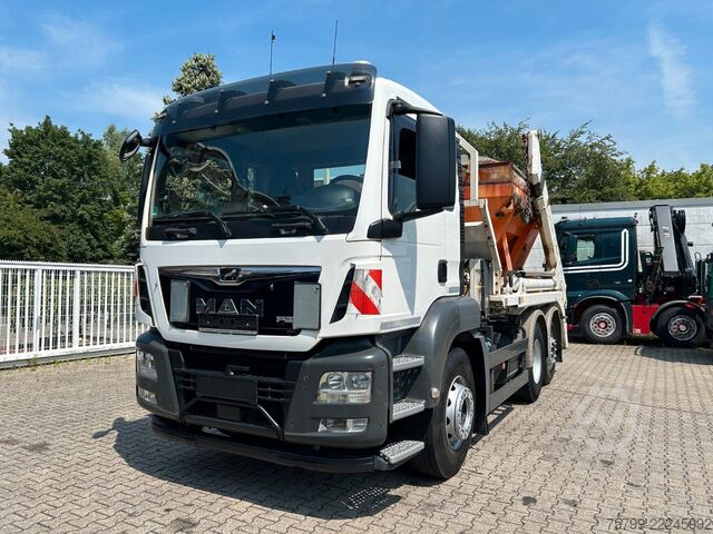 Tippbil MAN 26.420 MEILLER Absetzer+Epoke SH3500 Salzstreuer