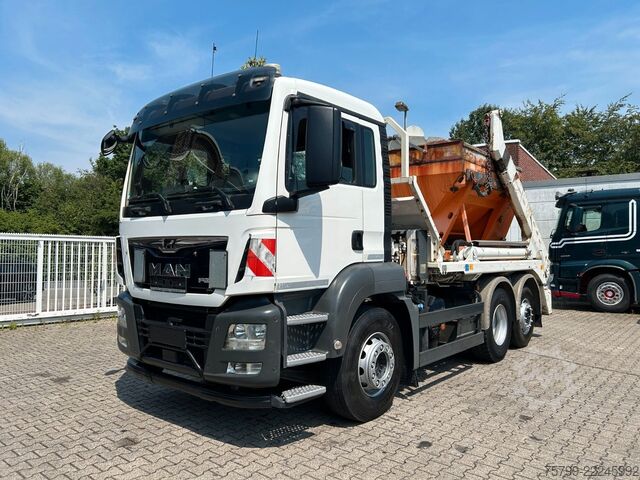 Tippbil MAN 26.420 MEILLER Absetzer+Epoke SH3500 Salzstreuer
