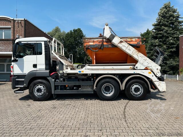 Tippbil MAN 26.420 MEILLER Absetzer+Epoke SH3500 Salzstreuer