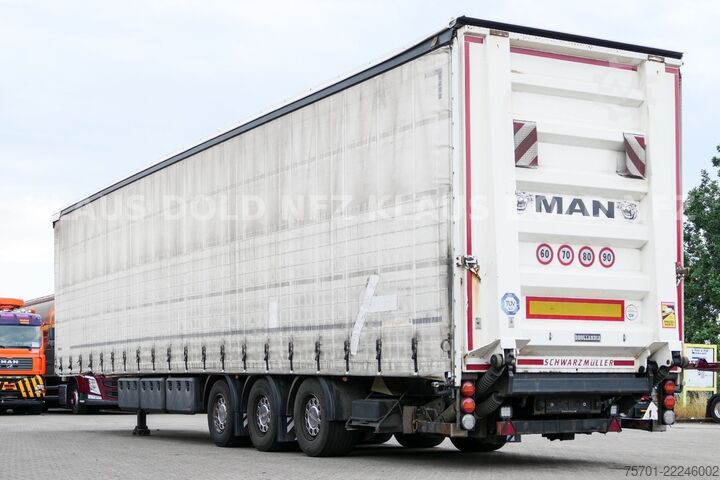 Semi-remorque porte-voitures SCHWARZMÜLLER S1 Autotransporter LBW Hubkraft 4000 kg