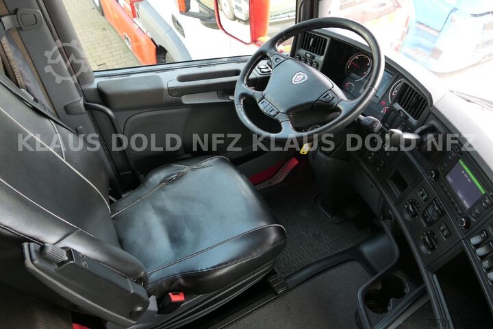 Autocarro con cassone fisso SCANIA R 490 Pritsche Kran Effer Funk Lift-/Lenkachse