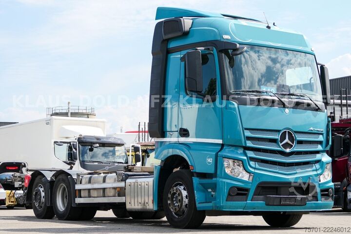 Felépítménycserélő teherautó MERCEDES-BENZ Actros 2543 BDF Lift-/Lenkachse Euro 6