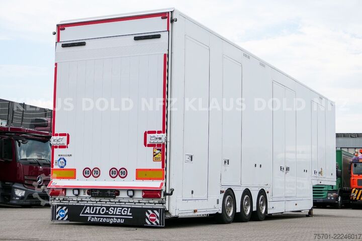 Semi-remorque porte-voitures KÄSSBOHRER SP 9-16 geschlossener Autotransporter