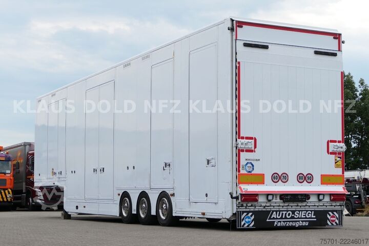 Semi-remorque porte-voitures KÄSSBOHRER SP 9-16 geschlossener Autotransporter