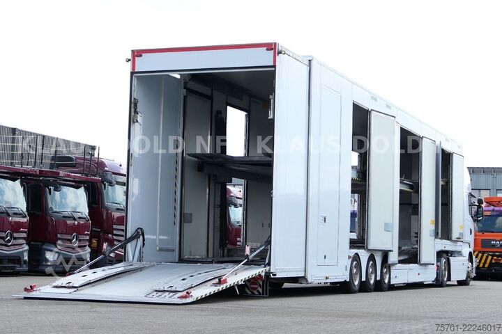 Semi-remorque porte-voitures KÄSSBOHRER SP 9-16 geschlossener Autotransporter