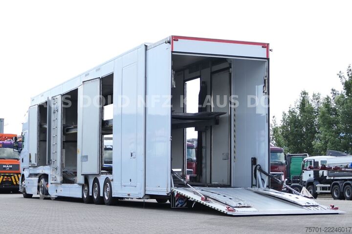 Semi-remorque porte-voitures KÄSSBOHRER SP 9-16 geschlossener Autotransporter