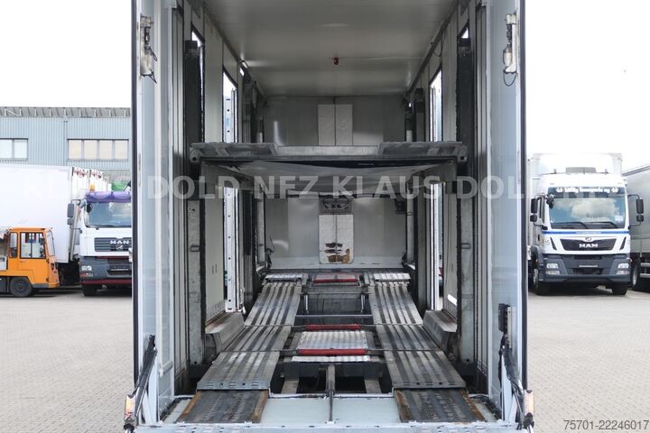 Semi-remorque porte-voitures KÄSSBOHRER SP 9-16 geschlossener Autotransporter