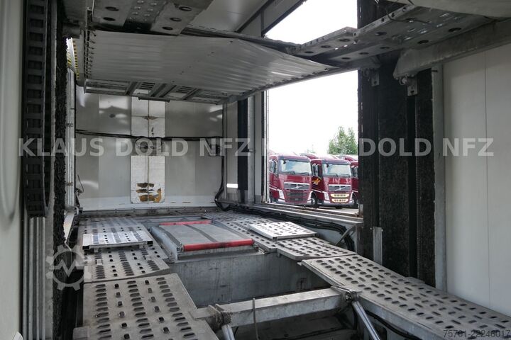 Semi-remorque porte-voitures KÄSSBOHRER SP 9-16 geschlossener Autotransporter
