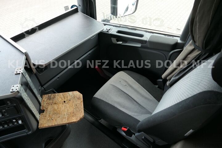 Biltransport lastbil SCANIA R450 Autotransporter Komplettzug Kässbohrer