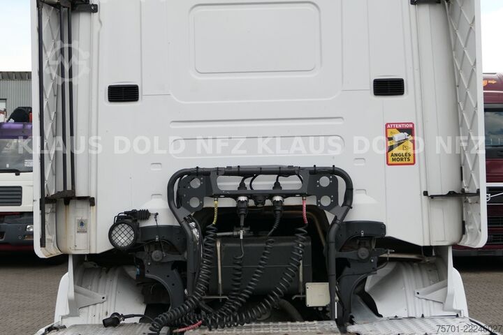 Biltransport lastbil SCANIA R450 Autotransporter Komplettzug Kässbohrer