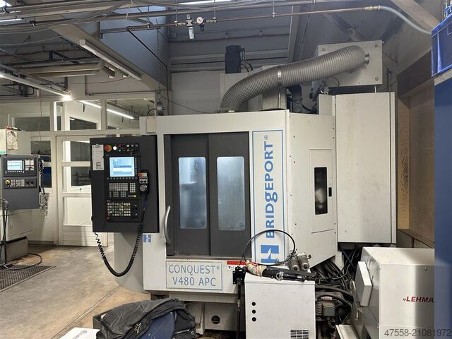 Bewerkingscentrum - Verticaal HARDINGE - BRIDGEPORT Conquest V480APC