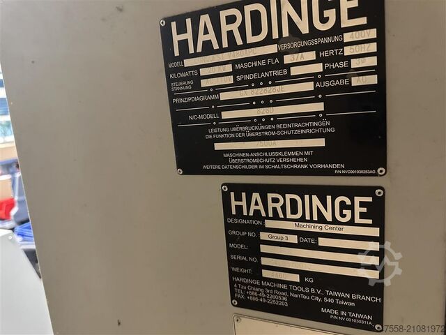Bewerkingscentrum - Verticaal HARDINGE - BRIDGEPORT Conquest V480APC