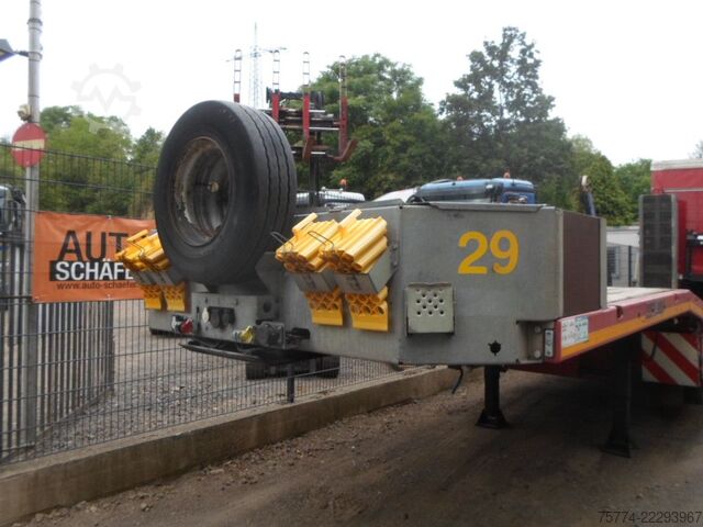 Semirremolque de plataforma baja FAYMONVILLE MAX TRAILER/ T-S43-1AAF/ SEMI 17250 mm !