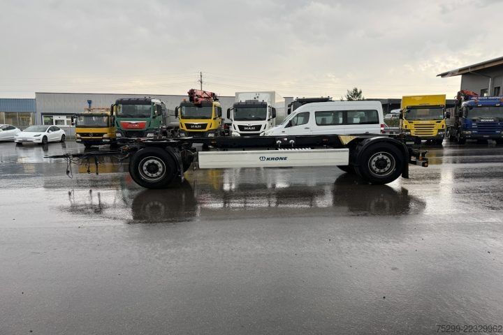 Remolque con chasis intercambiable Krone AZ BDF  Wechselfahrgestell