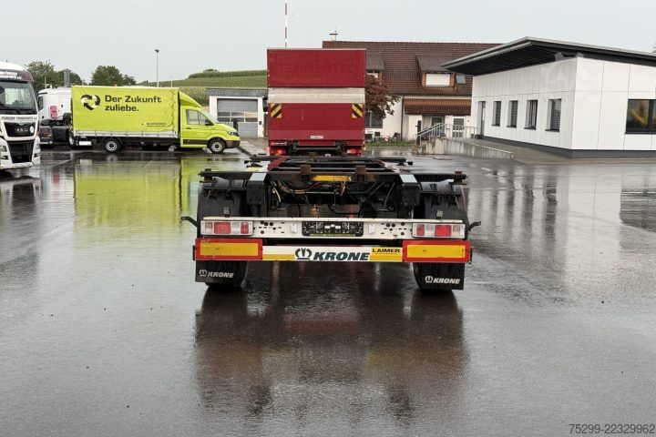 Remolque con chasis intercambiable Krone AZ BDF  Wechselfahrgestell
