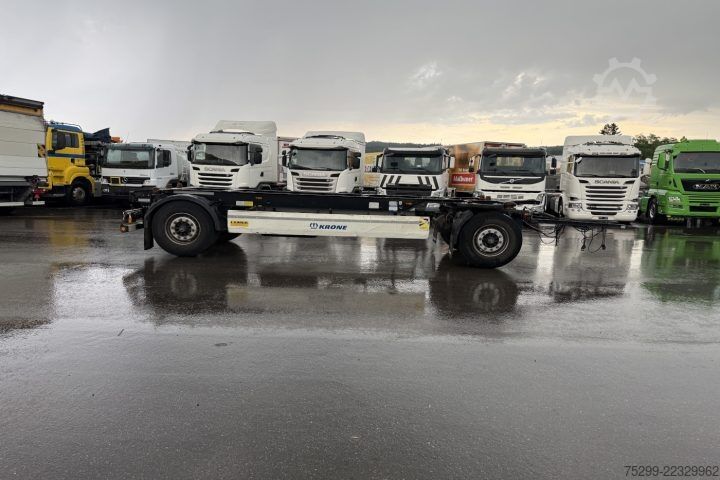 Remolque con chasis intercambiable Krone AZ BDF  Wechselfahrgestell