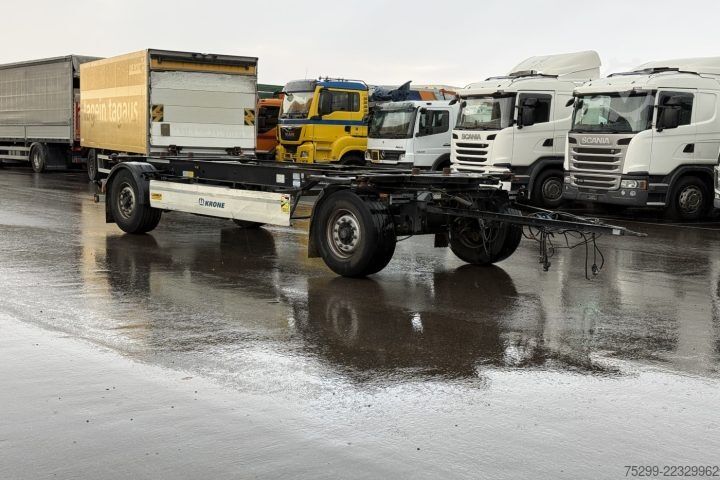 Remolque con chasis intercambiable Krone AZ BDF  Wechselfahrgestell