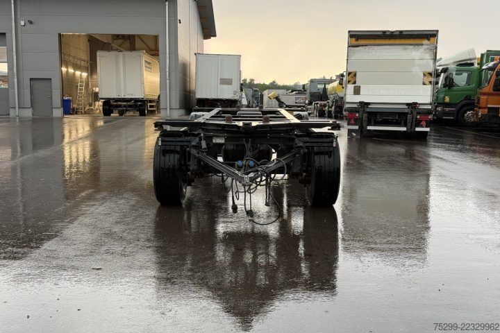 Remolque con chasis intercambiable Krone AZ BDF  Wechselfahrgestell