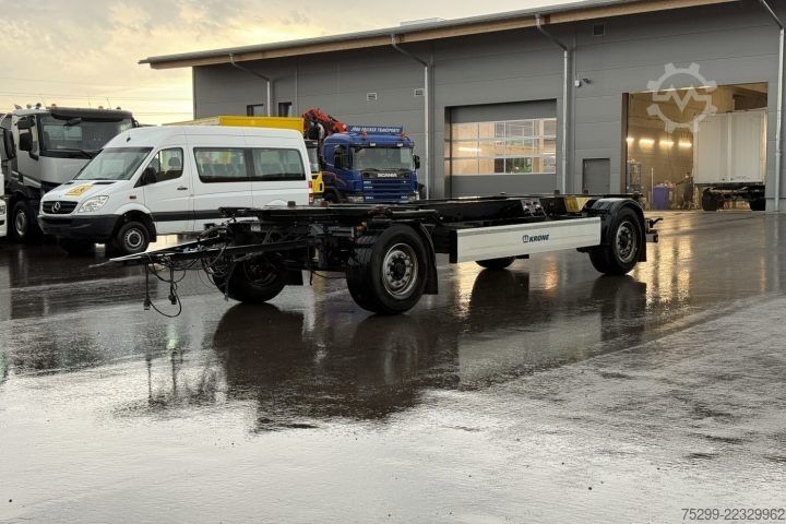 Remolque con chasis intercambiable Krone AZ BDF  Wechselfahrgestell