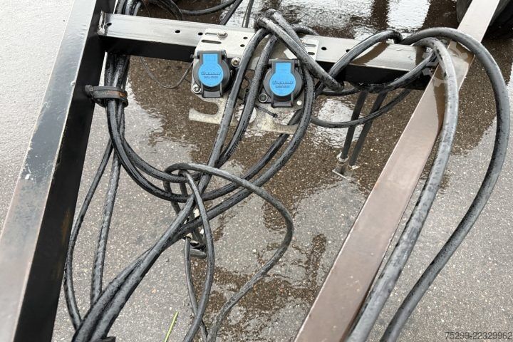 Remolque con chasis intercambiable Krone AZ BDF  Wechselfahrgestell